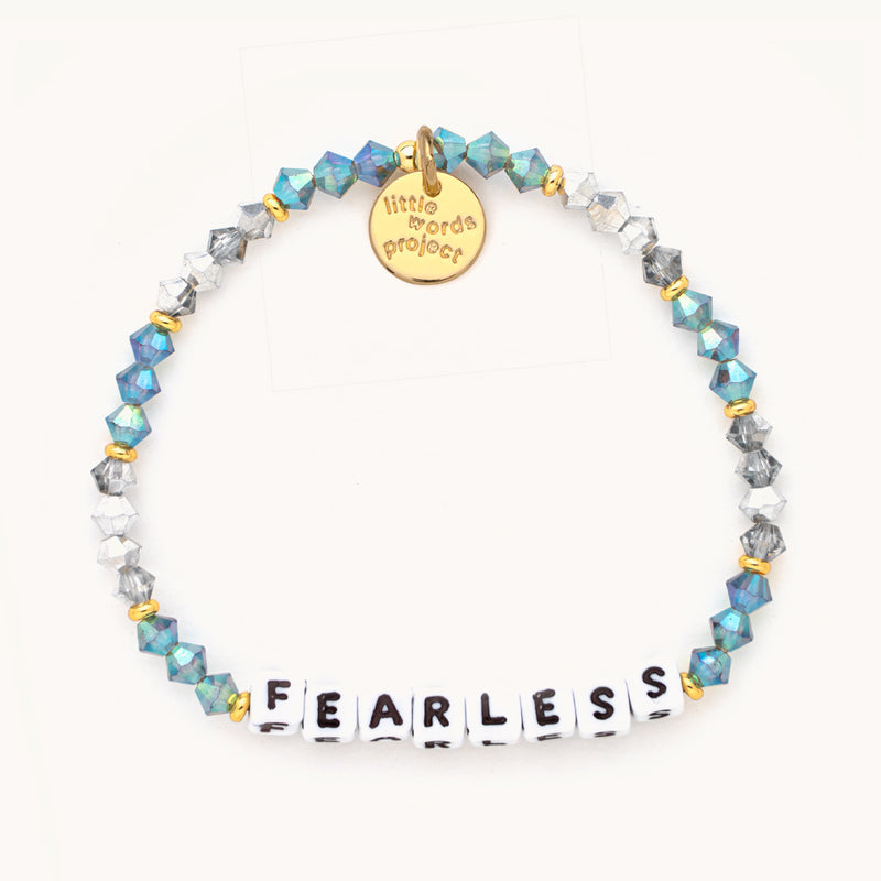 Fearless Beaded Bracelet - Little Words Project