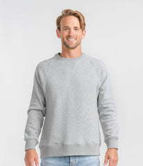 Men's Double Face Fleece Sweatshirt - Grey - Image 1 - Southern Shirt