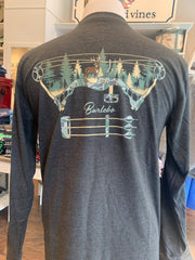 Burlebo Men's Bow Hunter Long Sleeve Tee back