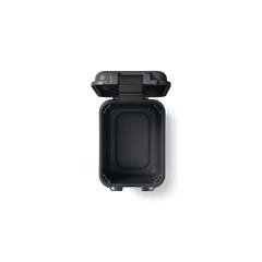 YETI LoadOut® GoBox 15 In Charcoal  top down view.