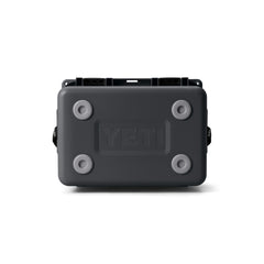 YETI LoadOut® GoBox 30 In Charcoal bottom view.