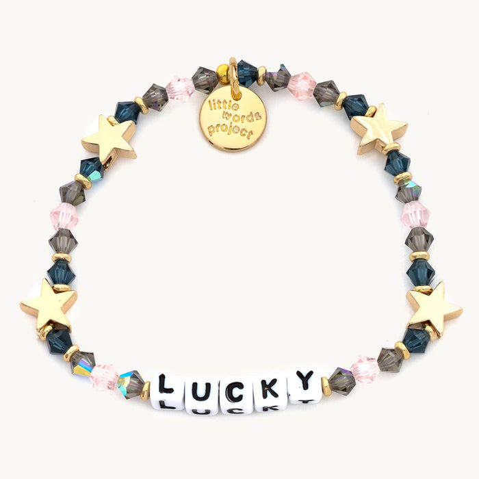 Lucky Symbols 'Lucky' Beaded Bracelet - Little Words Project