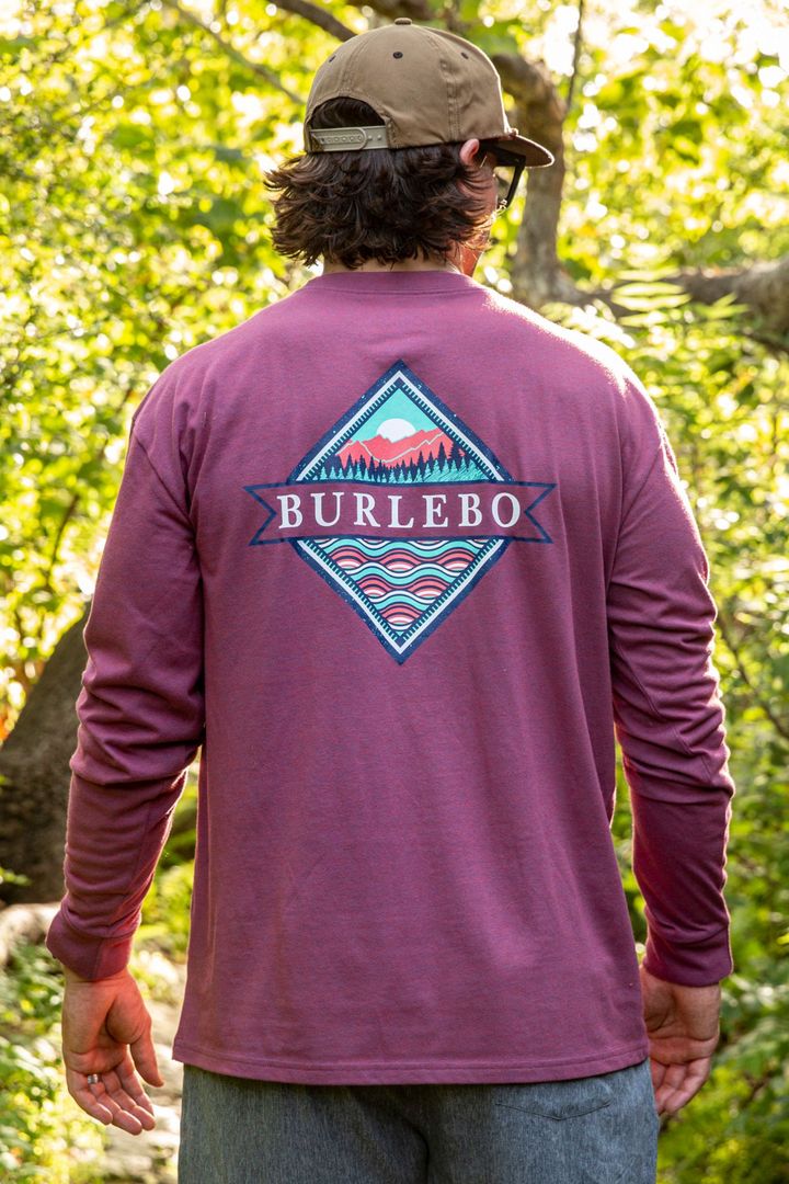 Men's Burlebo Signature Logo Long Sleeve Tee