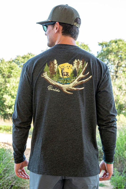 Burlebo Deer Antler Long Sleeve Tee 720