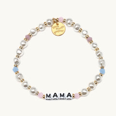 Pearl 'Mama' Beaded Bracelet - Little Words Project