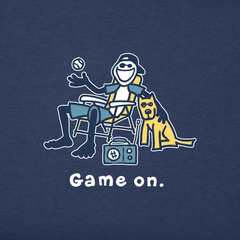 Game On Vintage Crusher Tee graphic