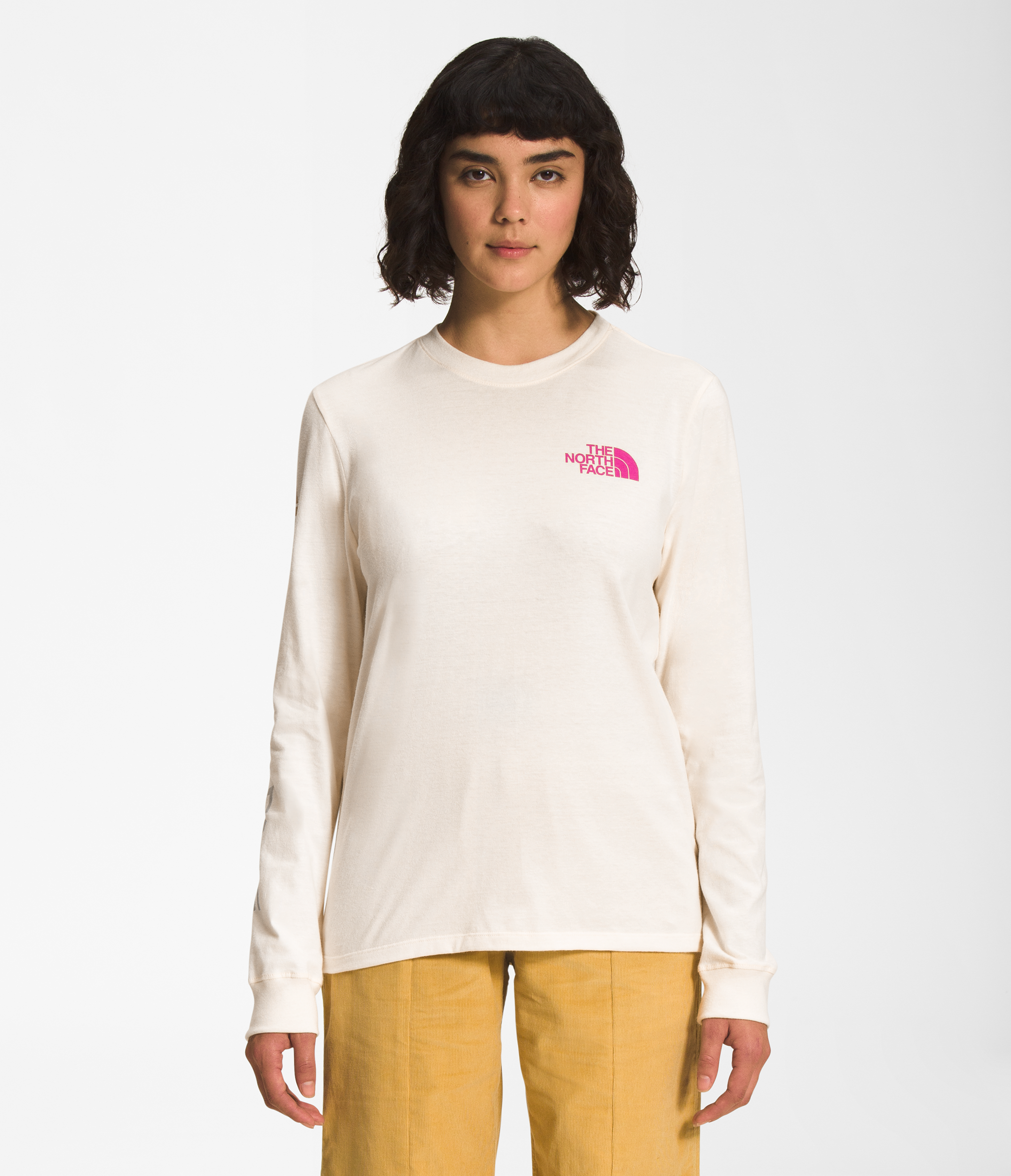 North Face - Women's North Face Brand Proud Long Sleeve Tee - Ombre - Image 1