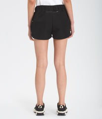 Women's Class V Mini Shorts - Image 2 - Black - North Face