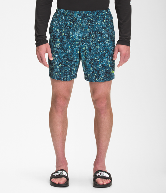 Men's Printed Class V Pull-On Shorts - Image 1 - North Face 2150