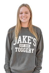 Jake's Crewneck Sweatshirt - Jake's Toggery - Charcoal