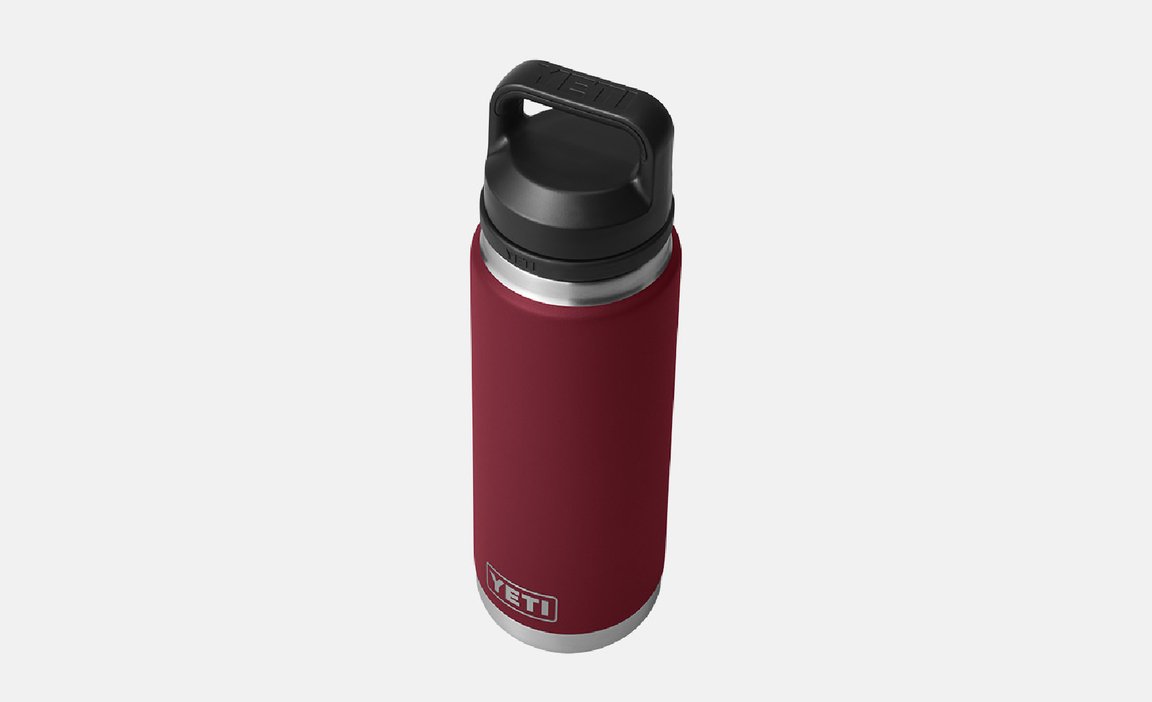 Rambler 26 Oz Bottle Chug Harvest Red Top