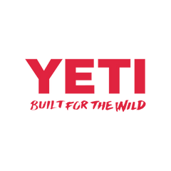 Built For The Wild Decal Red YETI