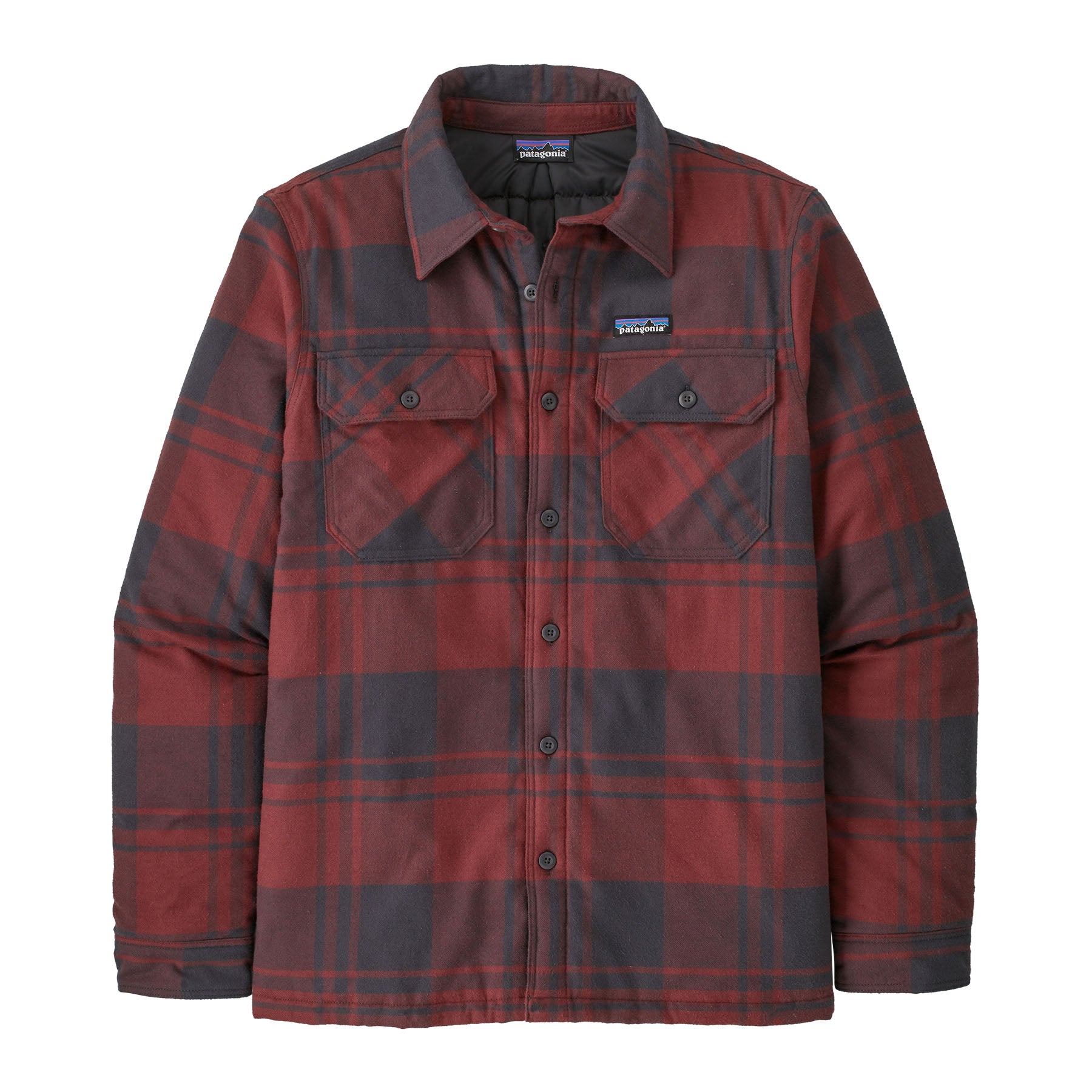 Patagonia Men's Insulated Organic Cotton Midweight Fjord Flannel Shirt 