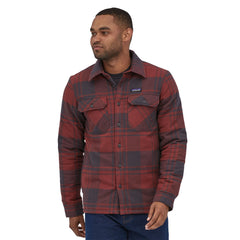 Patagonia Men's Insulated Organic Cotton Midweight Fjord Flannel Shirt model image
