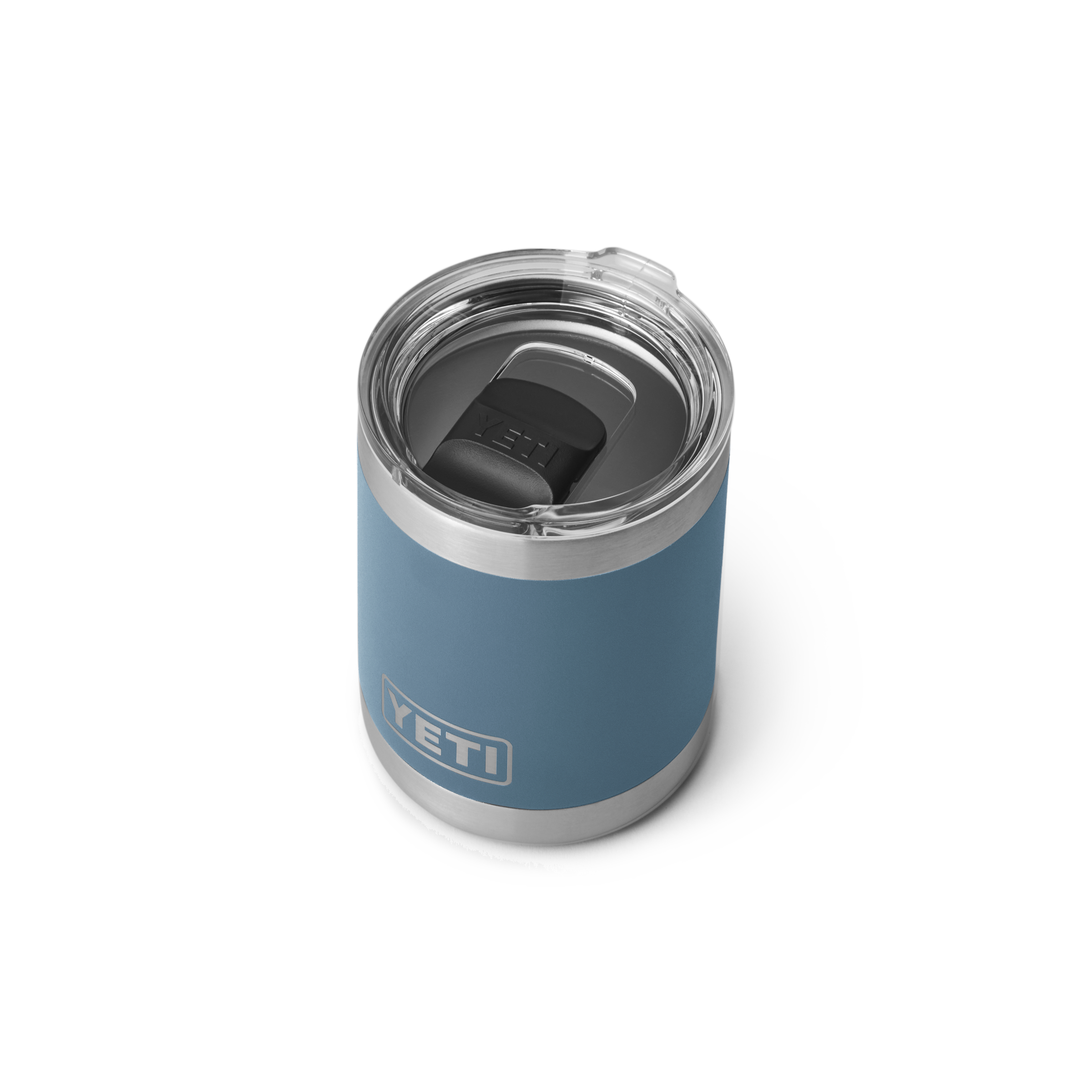 Rambler 10 oz Lowball Nordic Blue Top