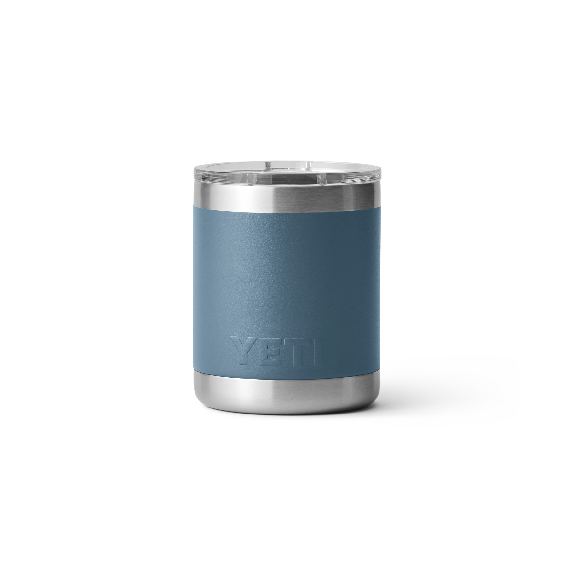 Rambler 10 oz Lowball Nordic Blue Back