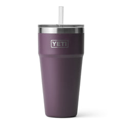 Rambler 26 oz Straw Cup Nordic Purple Front