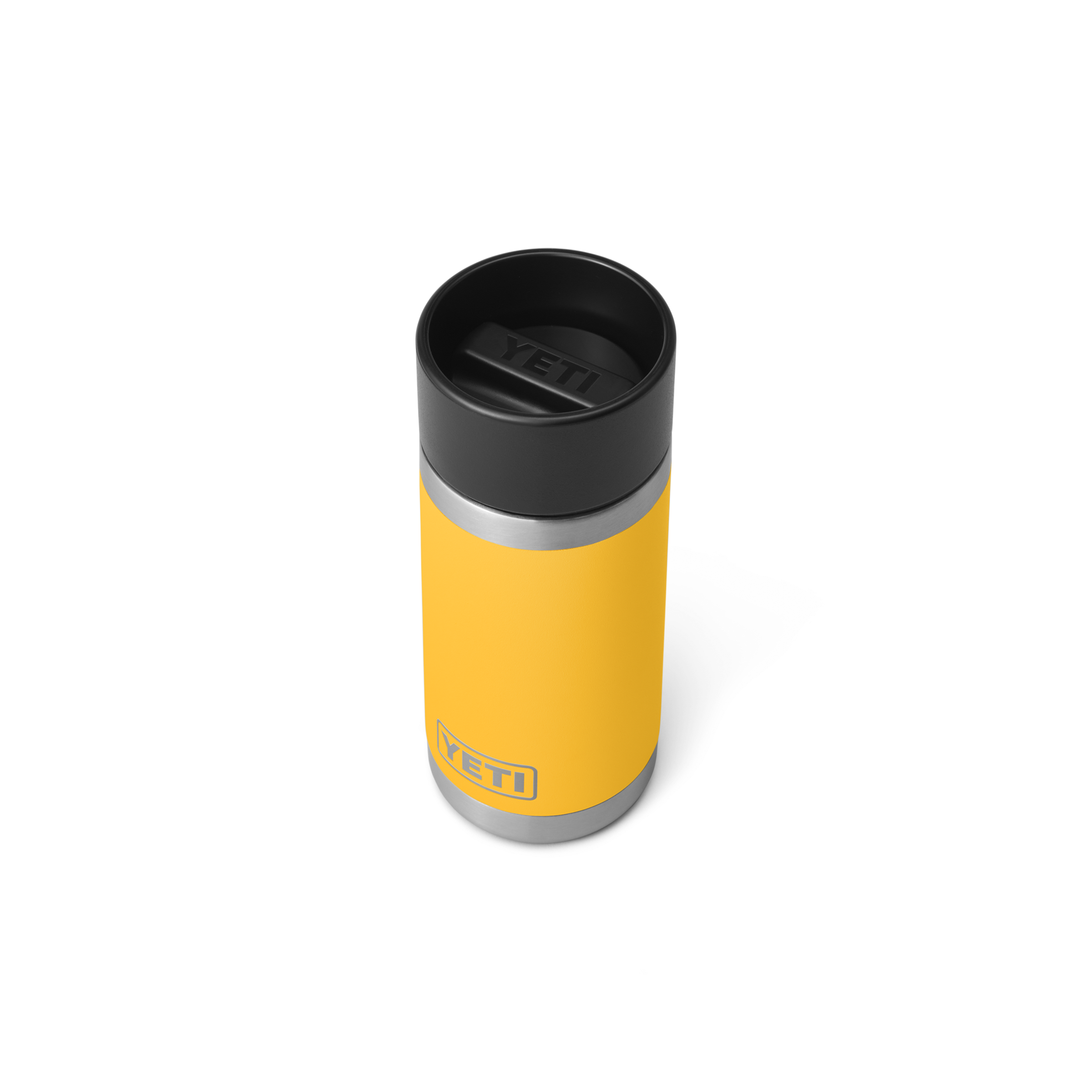 Yeti Rambler 12oz Bottle Alpine Yellow Top Cap 