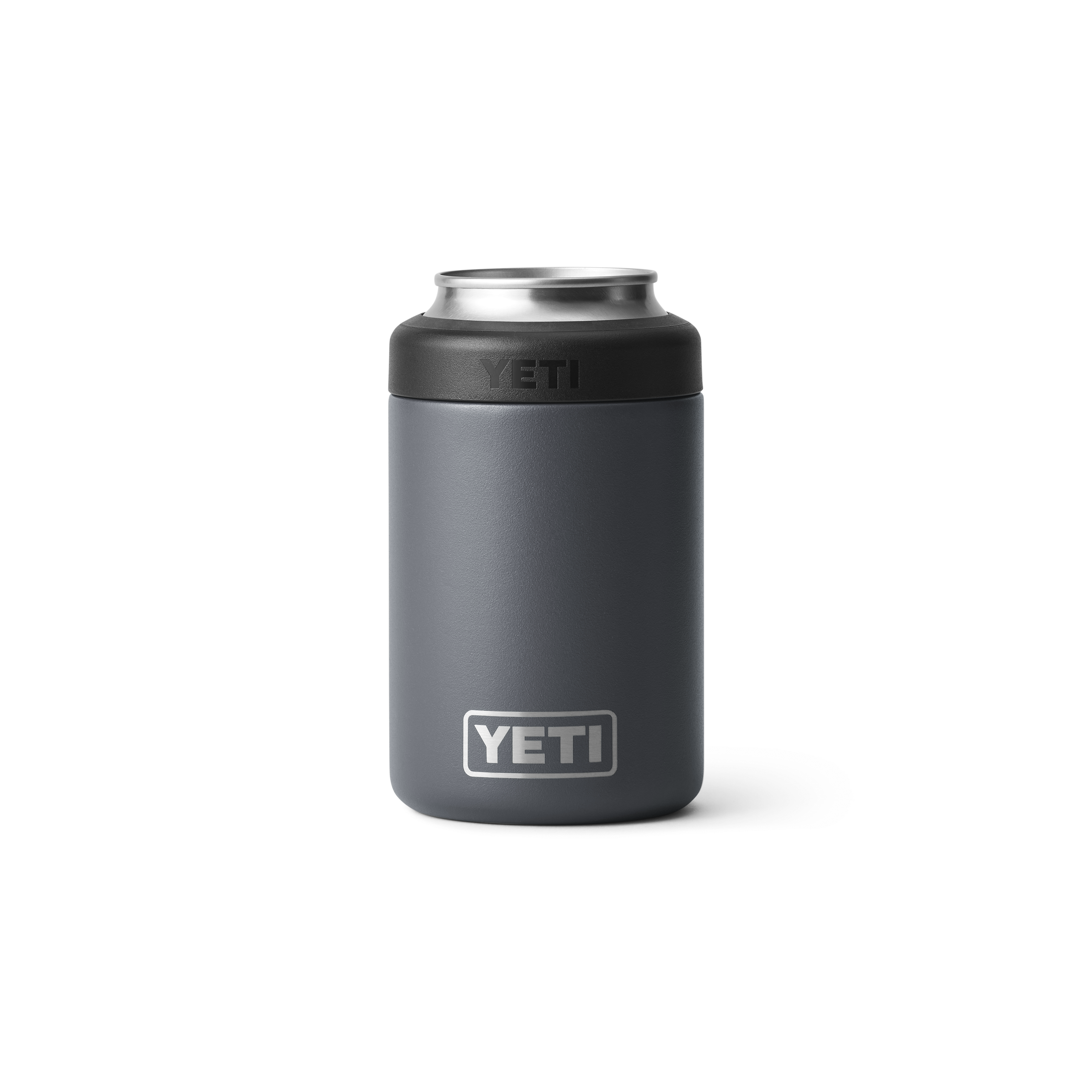 YETI Rambler 12 oz can colster in the color Charcoal 