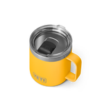 Yeti rambler 14oz coffee mug alpine yellow top lid