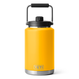 Yeti Rambler Gallon Jug Alpine Yellow Front With Handle