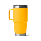 Yeti Rambler 20oz Travel Mug Alpine Yellow Back