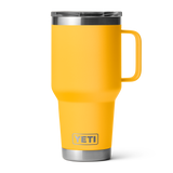 Yeti Rambler 30oz Travel Coffee Mug Alpine Yellow Front