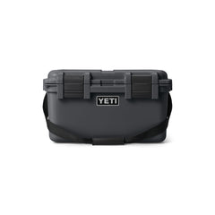 YETI LoadOut® GoBox 30 In Charcoal front view.