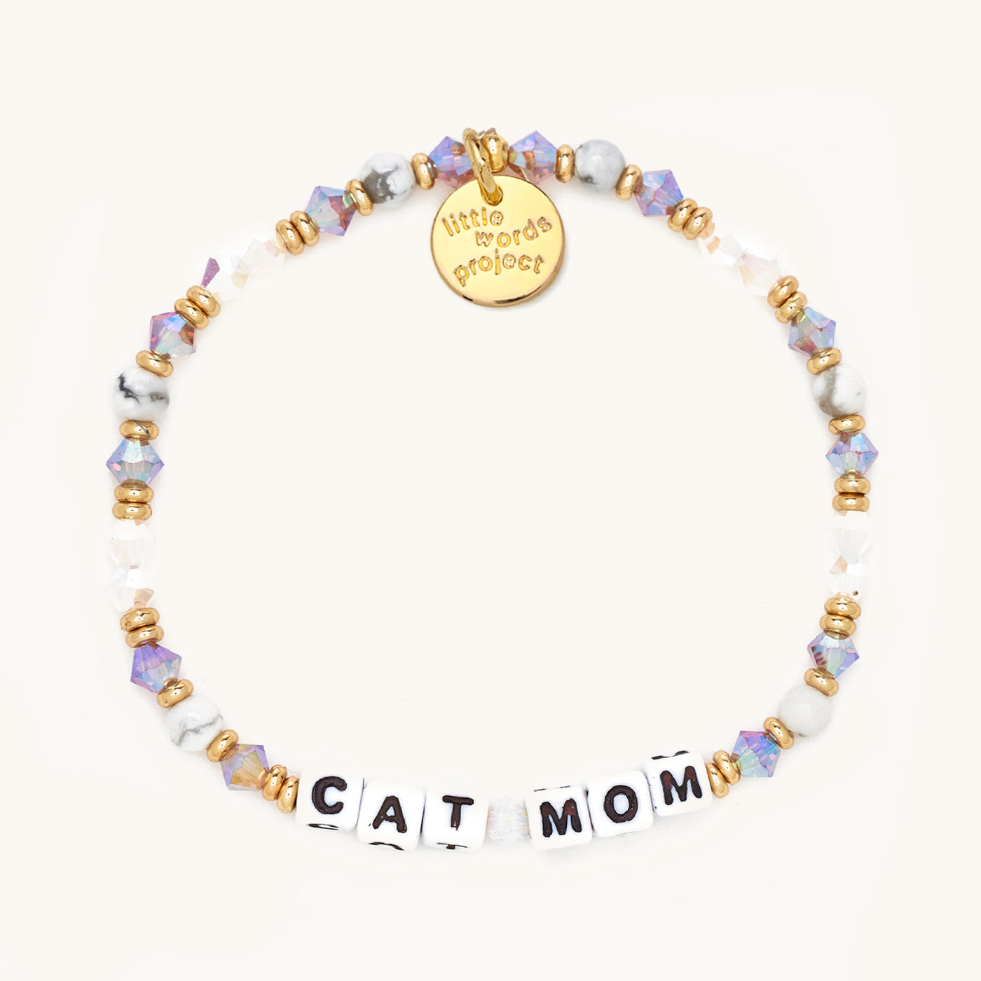 Mom Life Cat Mom Bracelet - Little Words Project