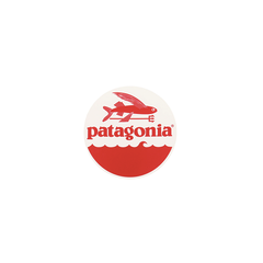 Patagonia fish decal 