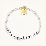 'Stay Positive' Beaded Bracelet - Little Words Project