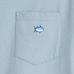 Southern Tide Men's Embroidered Long Sleeve Pocket Tee