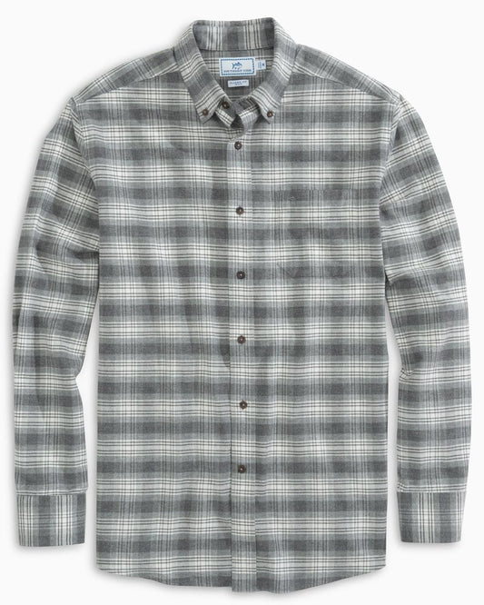 Brushed Oxford Plaid Button Down Full View 819