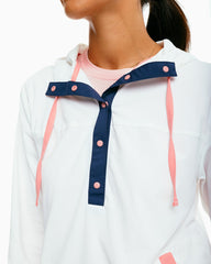 Southern tide Calie Color Blocked Popover buttons