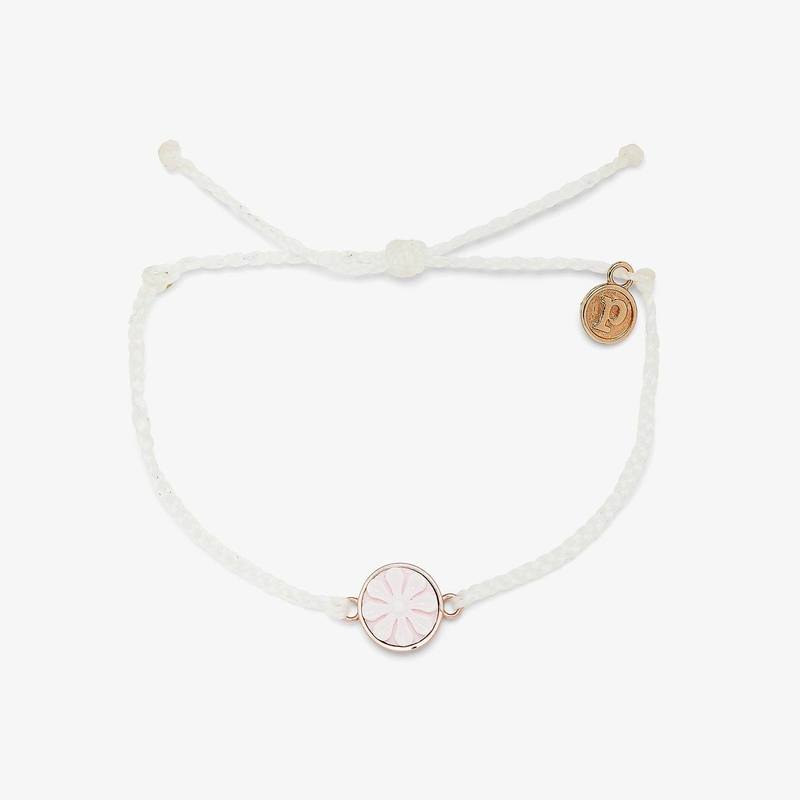 Cameo Rose Gold Bracelet White Bracelet 