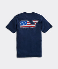Americana Whale Pocket Tee