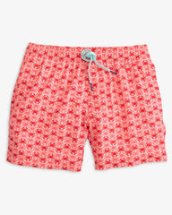 Southern Tide Men's Why So Crabby Printed Swim Trunk