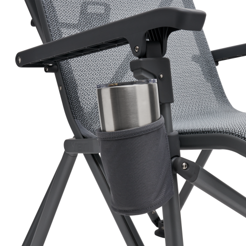 Trailhead Camp Chair Charcoal Cup Holder