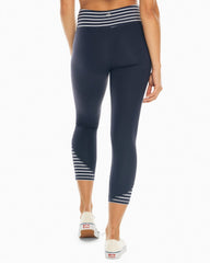 Alessia Performance Capri Leggings Back View