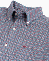 Flannel Aba Fit Plaid Sportshirt Southern Tide blue ivy