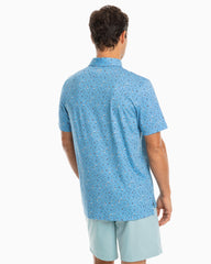 Driver Hampstead Printed Performance Polo Shirt - Image 3 - Southern Tide