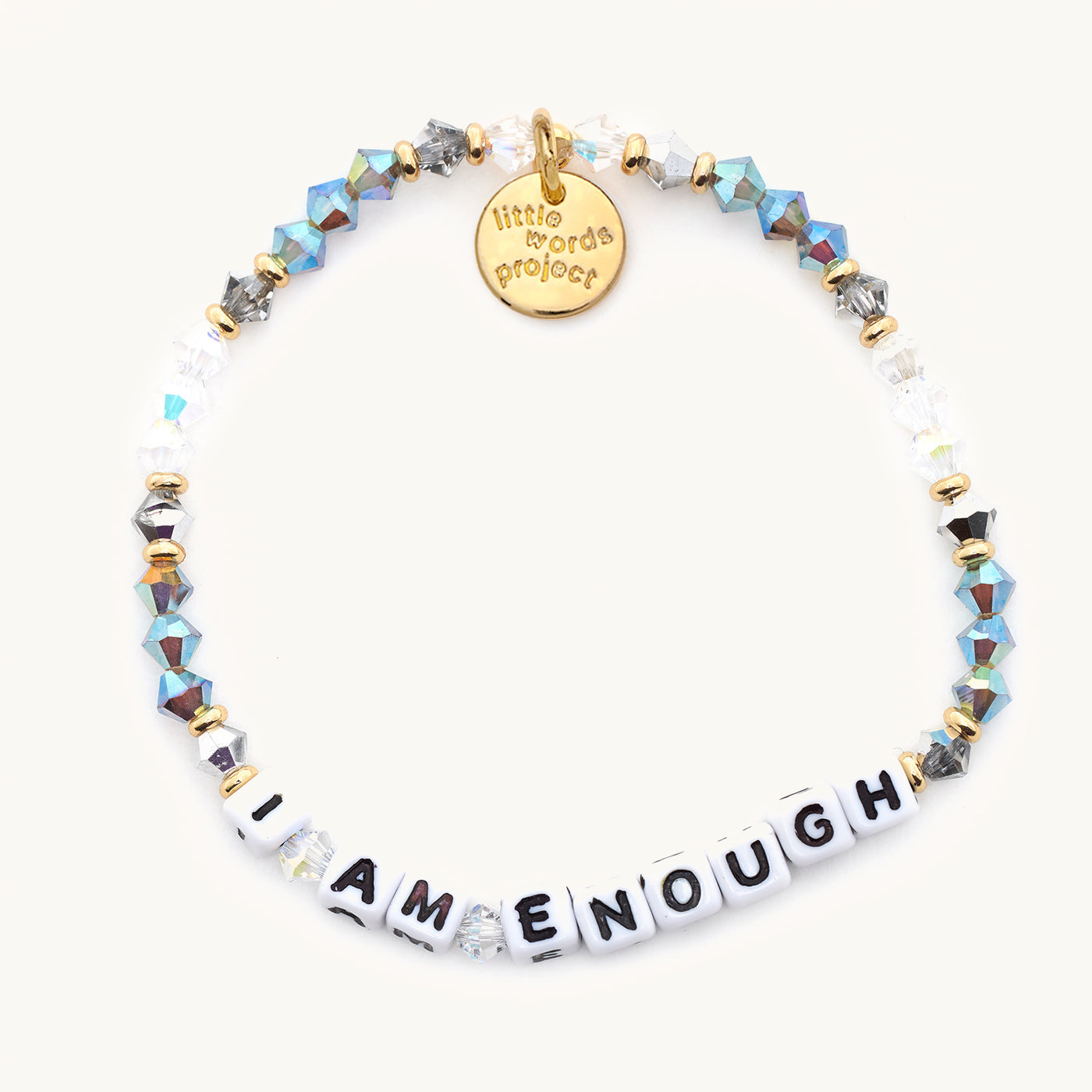 I Am Enough Beaded Bracelet - Little Words Project
