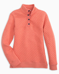 Southern Tide Womens Makenzie Quilted Pullover