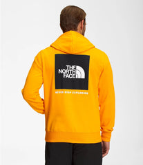 North Face® - Back view of the Men’s Box NSE Pullover Hoodie - Orange