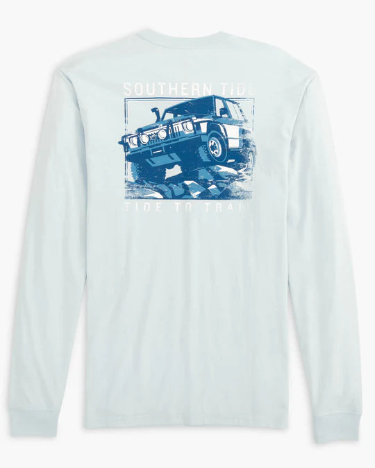 Men's Off Shore to Off Road Long Sleeve Tee - Image 1 - Southern Tide