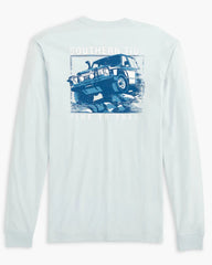 Men's Off Shore to Off Road Long Sleeve Tee - Image 1 - Southern Tide