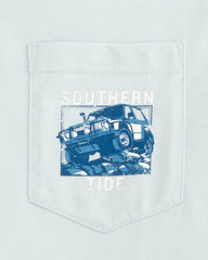 Men's Off Shore to Off Road Long Sleeve Tee - Image 3 - Southern Tide