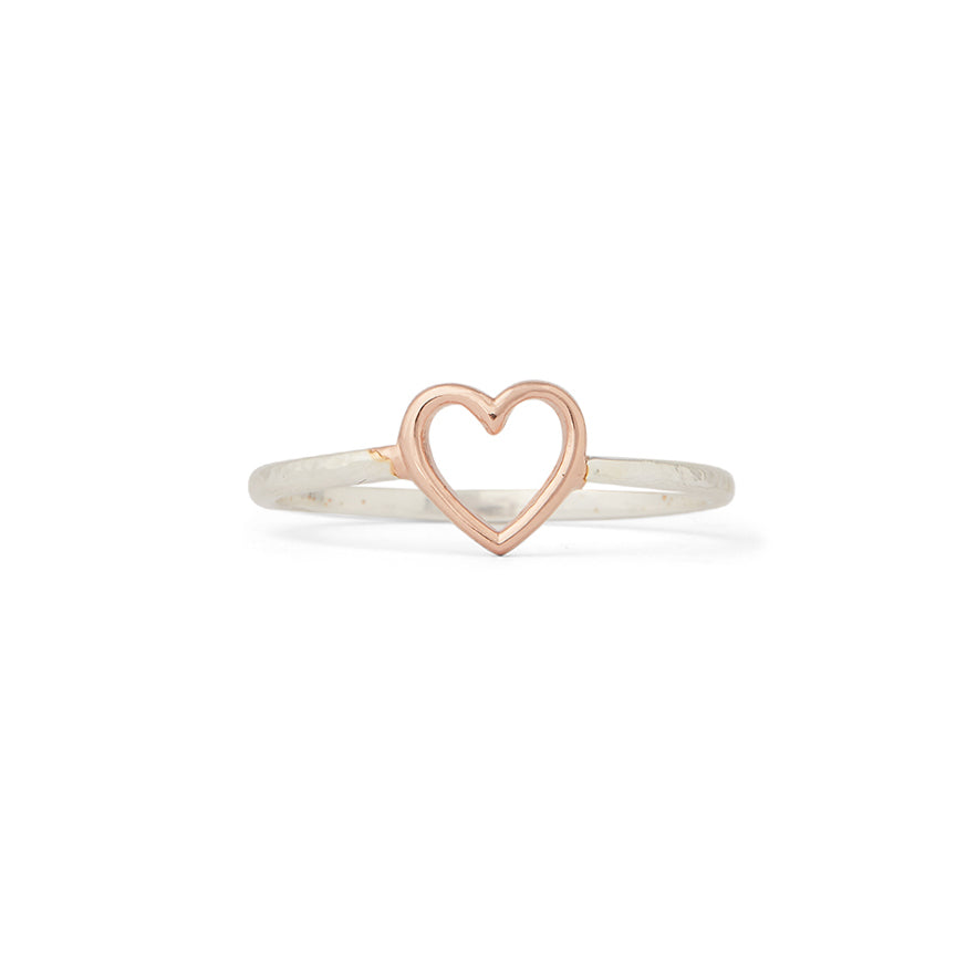 Open Heart Ring Size 7