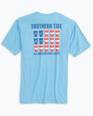 Men's All American Light Lager Short Sleeve Tee - Southern Tide