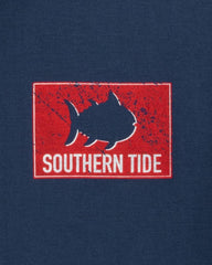 Men's Shark Flag Long Sleeve Tee - Image 3 - Southern Tide